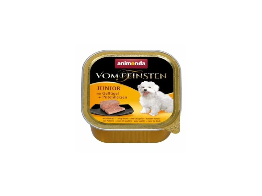 ANIMONDA pástétom JUNIOR - baromfi, pulyka szív 150g Nézd meg most