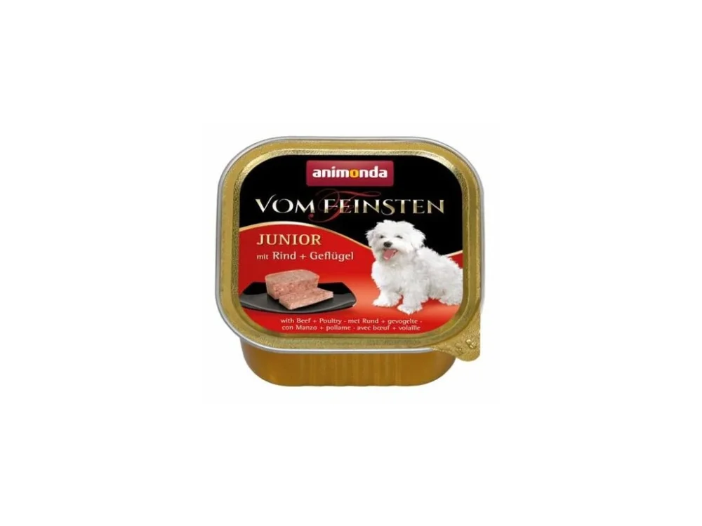 Ingyenes szállítás ANIMONDA pástétom JUNIOR - marha, baromfi 150g