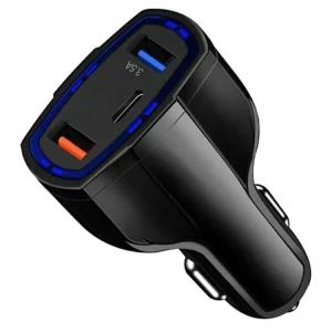 AUTÓS TÖLTŐ PLS34E QC 3.0 TYPE-C 2xUSB Kedvezményes ár