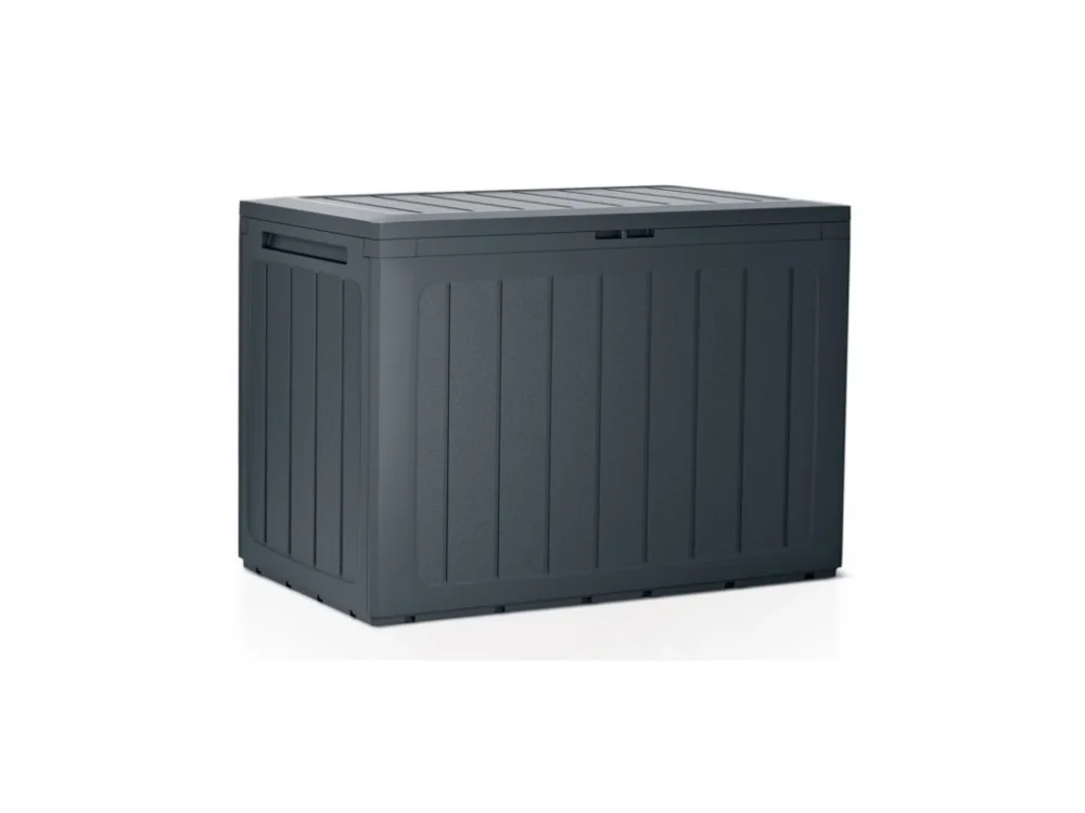 Tárolódoboz BOARDEBOX műanyag antracit 78x43x55cm Gyors szállítás