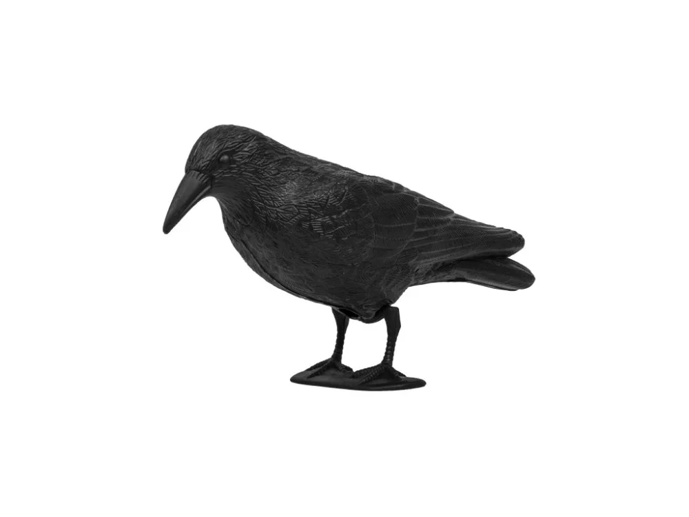 Bradas CTRL-BR101 Raven műanyag 3D modell madarak ijesztéséhez Műanyag modell a madarak ijesztéséhez Legkelendőbb