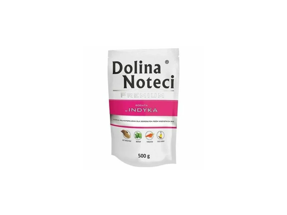 DOLINA NOTECI PREMIUM pulykatáska kutyáknak 500 g Különleges ajánlat