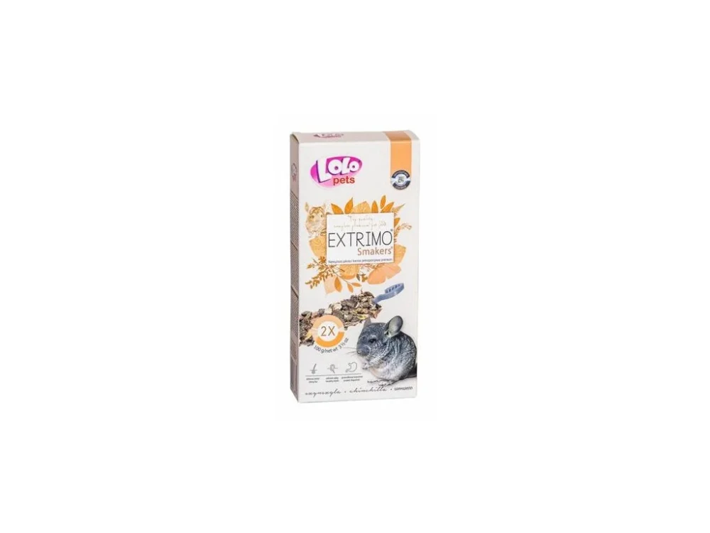 Szuper akció EXTRIMO SMAKERS rúd csincsillához 2 db/100 g