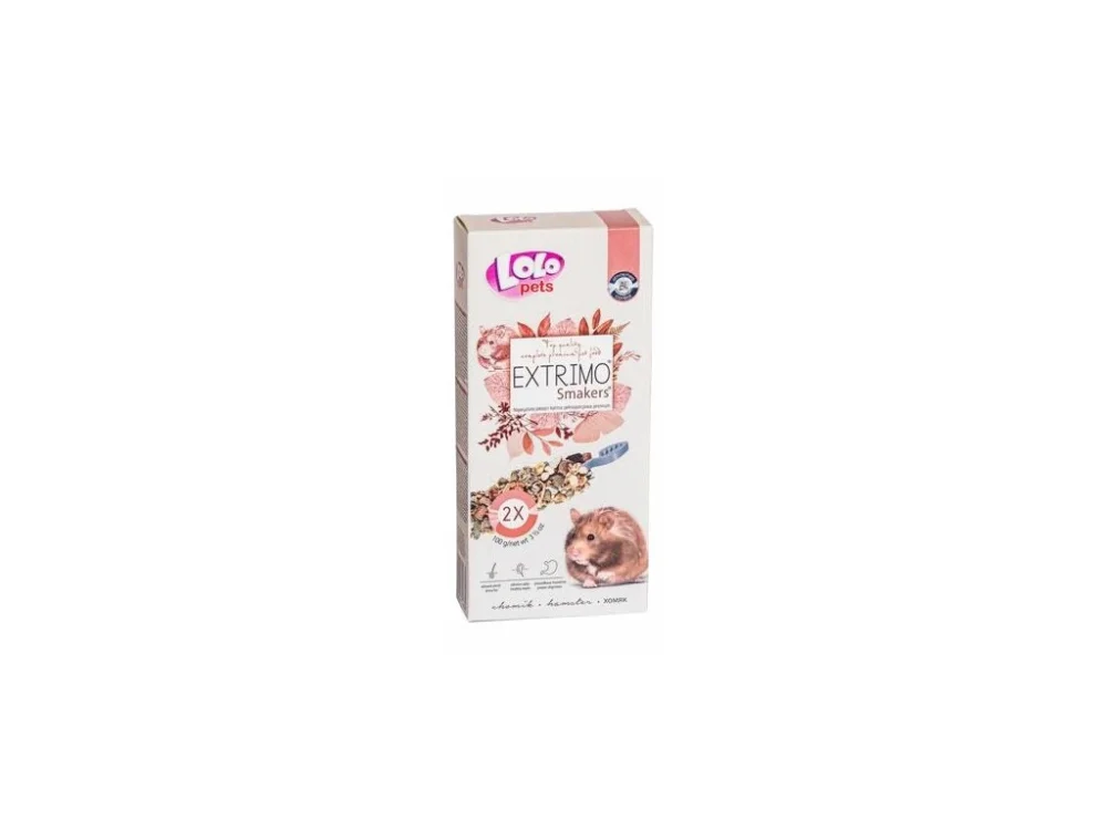 Népszerű EXTRIMO SMAKER rudak hörcsögöknek 2 db/100 g