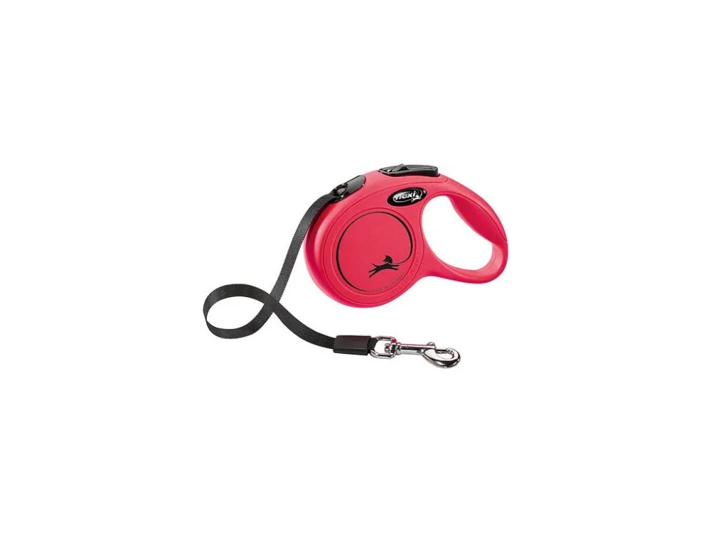 Expressz kézbesítés Flexi New Classic XS öv 3 m, max 12 kg, - piros