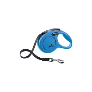 Végkiárusítás Flexi New Classic XS öv 3 m, max 12 kg, - kék