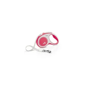 Végkiárusítás Flexi New Comfort S öv 5 m, max 15 kg, piros