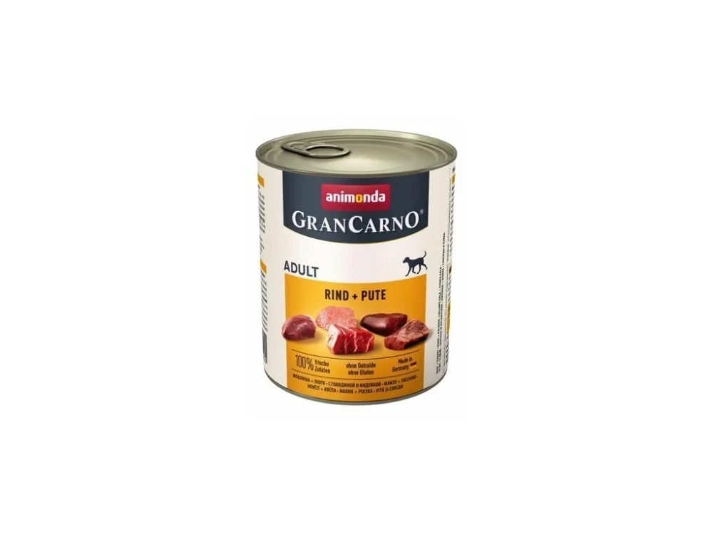 Kedvezmény GRANCARNO Felnőtt - marhahús, pulyka 800g
