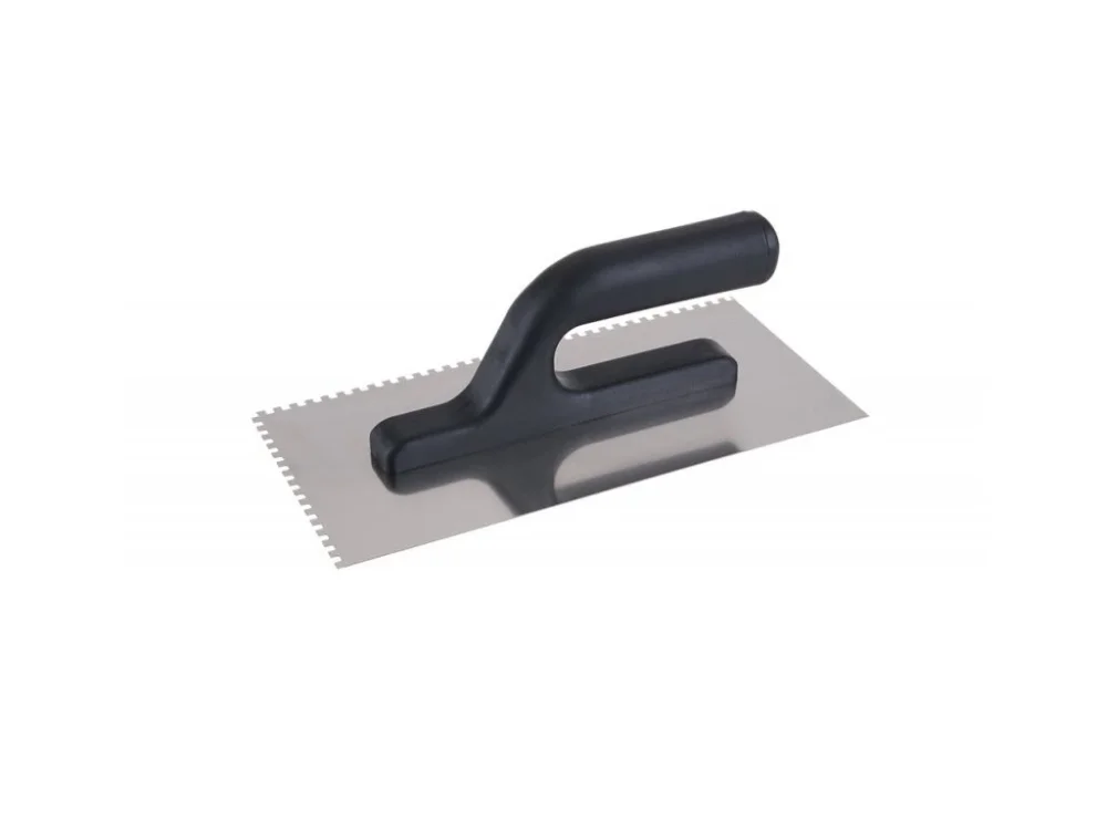 Olcsóbb INOX simító 270x125mm fog e4