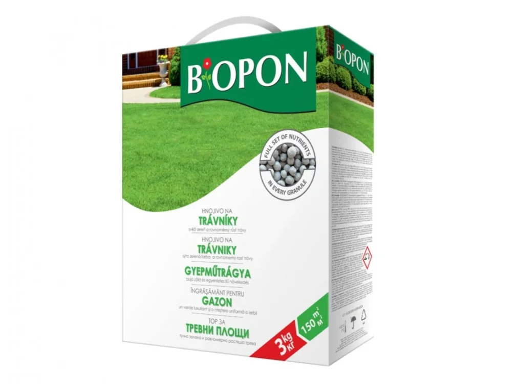 Csak ma BOPON gyepműtrágya 3kg