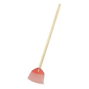 Vedd meg most HUKA Rake FOCUS BABY korall, fa nyél 71cm