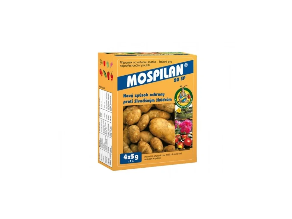 Alacsony ár Rovarirtó MOSPILAN 20SP 4x5g