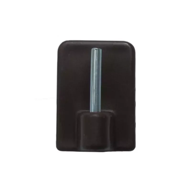 Vitrázskampó öntapadó műanyag 17x24 mm barna (3724340) Prémium