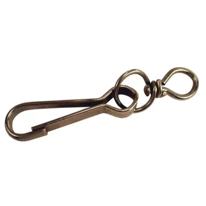 Végkiárusítás Simplex karabiner+forgó 30mm nikkelezett (3342930)