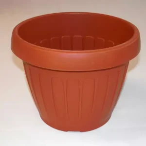 Virágtartó, hordó alakú, 17,5 cm, terrakotta műanyag (365) Ajánlat
