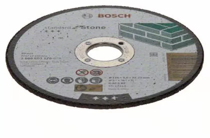 Legjobb ár Bosch Darabolótárcsa, egyenes, Standard for Stone 125 mm x 3 mm (2608603178)