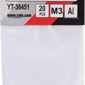 Yato alumínium szegecsanya M3, 20db (YAT-36451) Azonnali szállítás