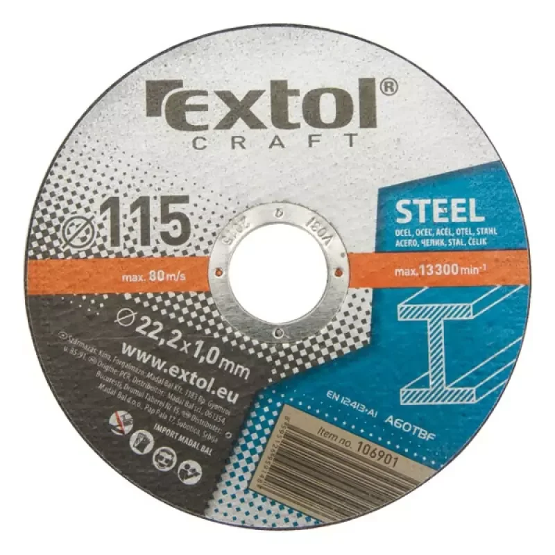 Extol Craft vágókorong fémhez 230×1,9×22,2 mm (106950) Prémium
