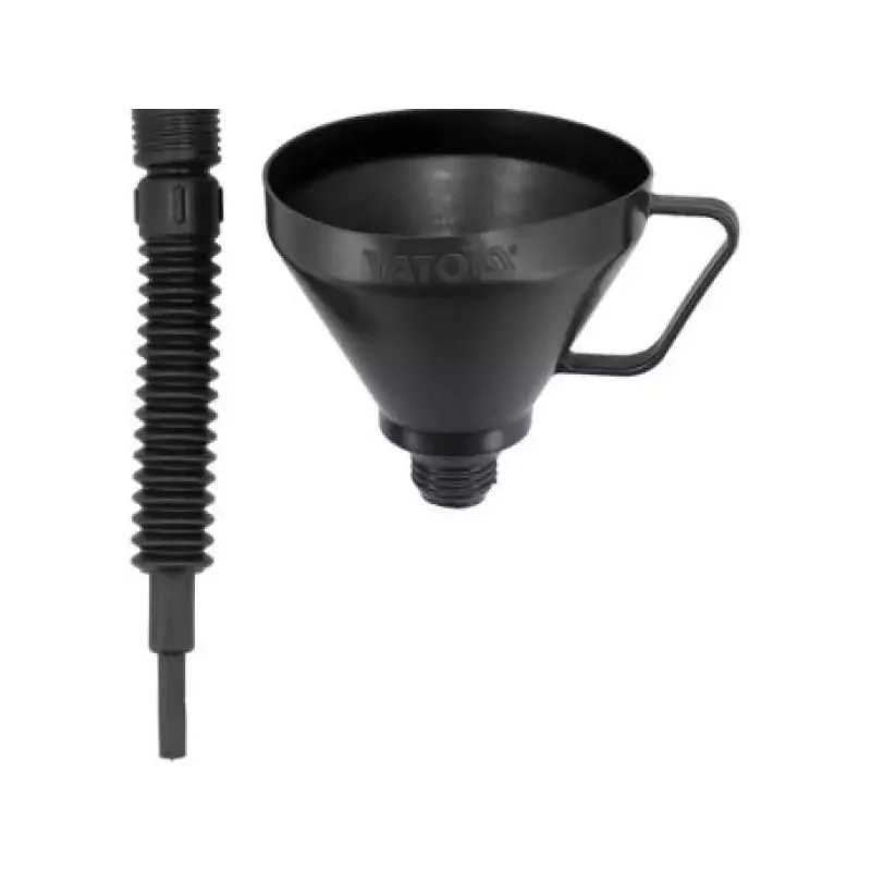 Yato műanyag tölcsér flexibilis csővel, 15cm (YAT-0692) Népszerű
