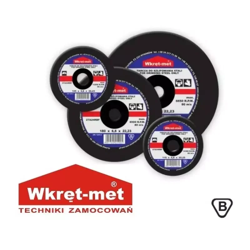Wkret-met Tisztító korong fémhez 125x6.8 (5205216) Vásárlói kedvenc