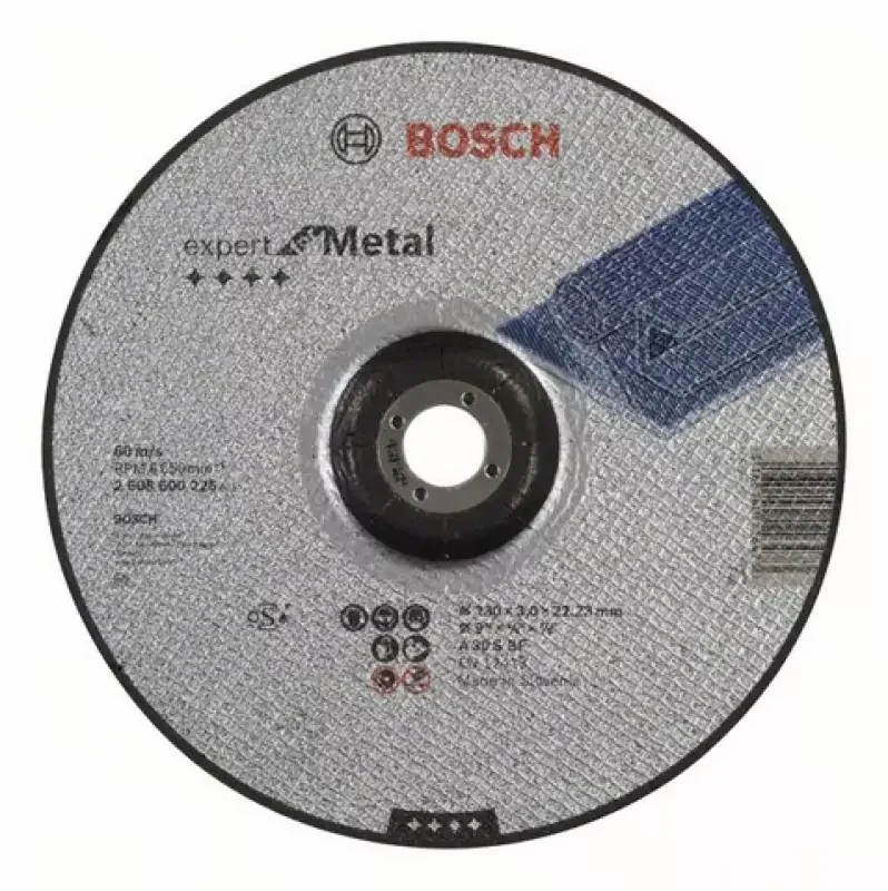 Bosch Expert For Metal darabolótárcsa hajlított, A 30 S BF, 230 mm (2608600226) Csak ma