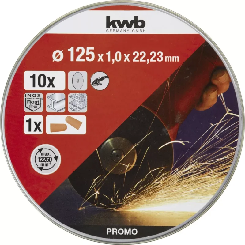 49712022 | Vágókorong 125 x 1.0 x 22,23 mm INOX - KWB Árengedmény