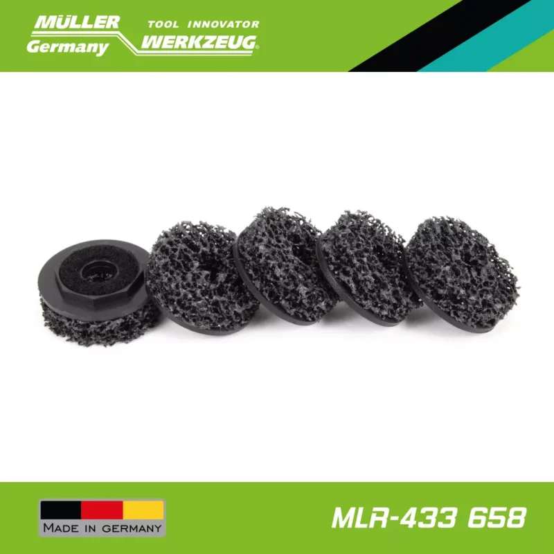 Újdonság MLR-433 658 | Tisztítókorong - négertárcsa tőcsavar-hoz 50 mm tárcsa 5 db-os