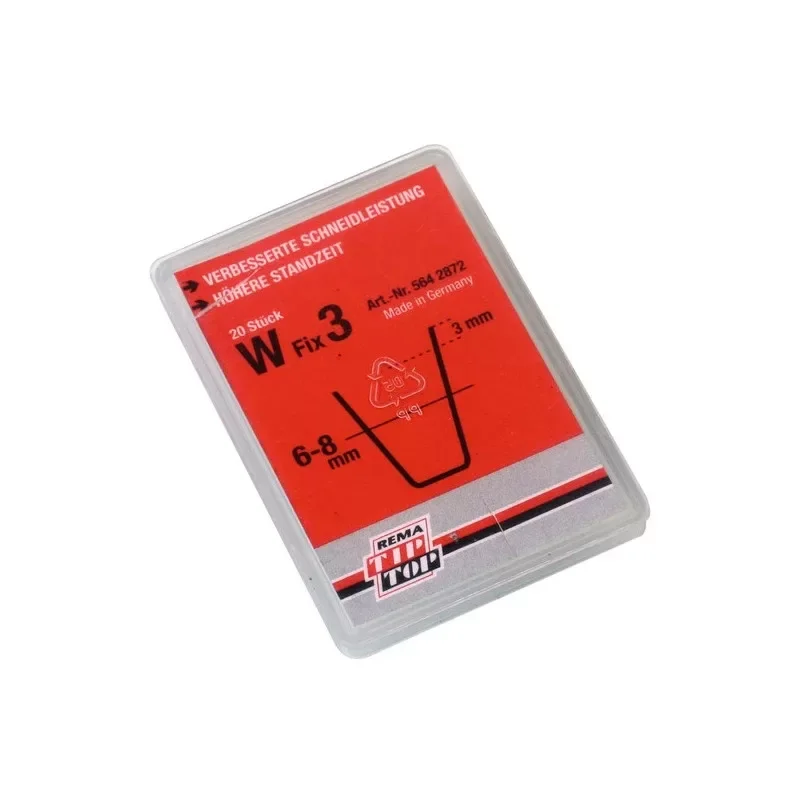 5642872 | Gumi profilvágóhoz vágókés - szögletes profil - W Fix3. 6-8 mm - 20 db Rendeld meg most