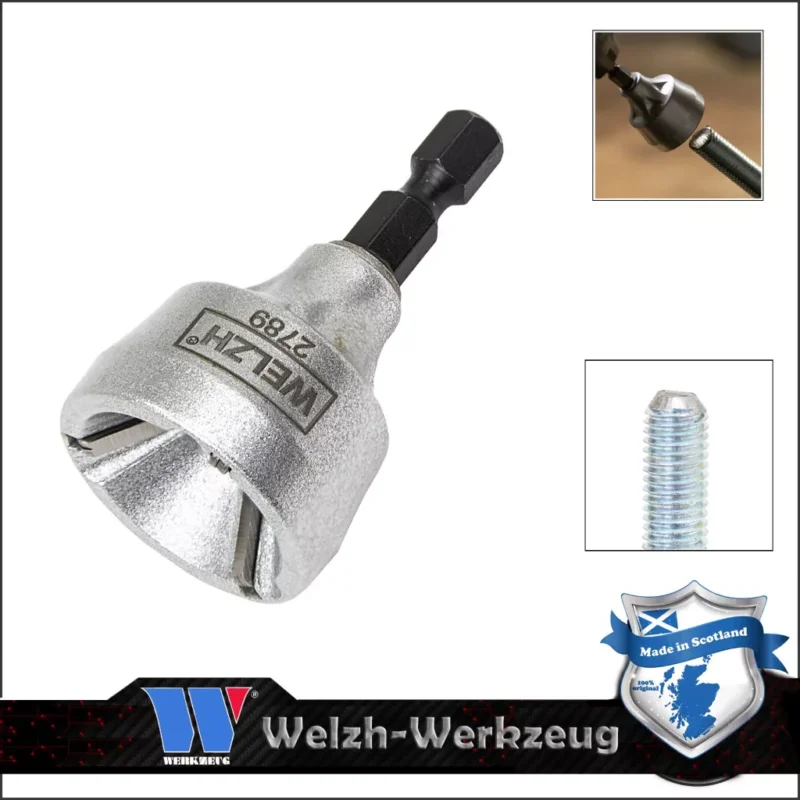 2789-WW | Sorjázó, külső menetes3-19 mm tőcsavar, gömbfejcsavar, stb.-fúrógépbe Outlet