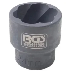 9-5268-24 | Kerékőr leszedő dugófej 1/2" rövid 24 mm-es BGS Szuper akció