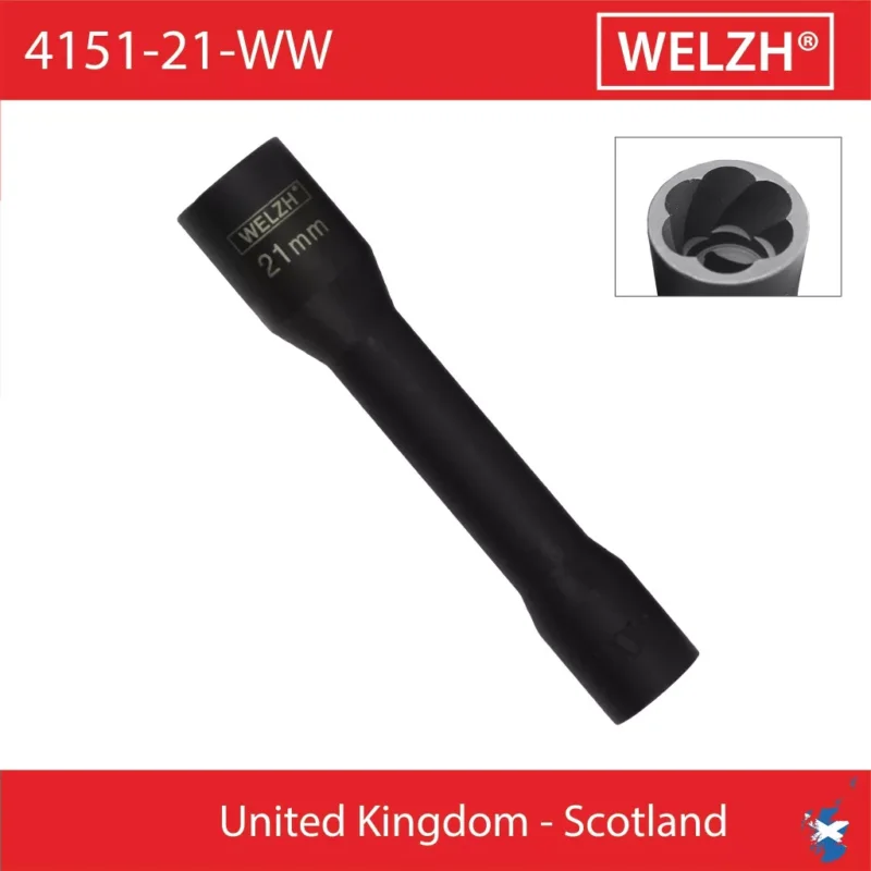 4151-21-WW | Csavarkiszedő és kerékőr leszedő kulcs 1/2" hosszú 21 mm Szuper akció