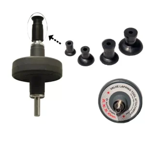 WT04A2269 | Szelepcsiszoló gépi szerszám adapter + 4 db gumifej 20, 30, 35, 45mm Szuper akció