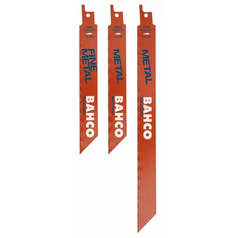 3940-METAL-SET-5P | Orrfűrészlap, fémlemez készlet 130/205mm 14/18/24 TPI 5 db-os - Olcsó