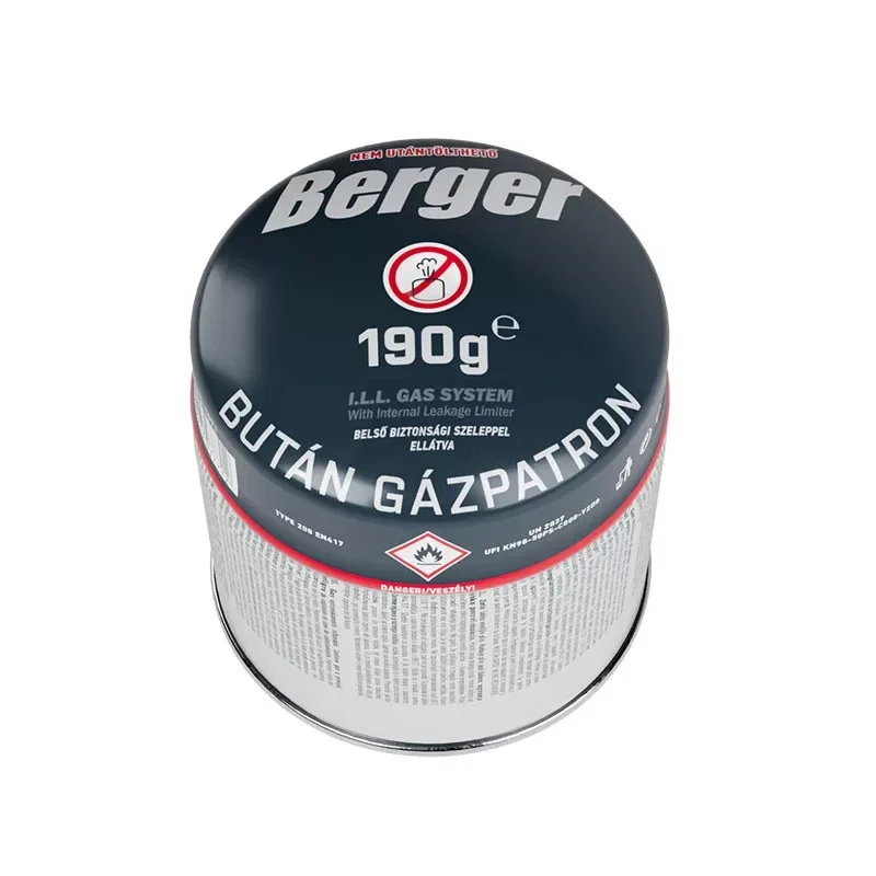 050105-0091 | Gázpatron biztonsági szeleppel 190 gr Ingyenes szállítás