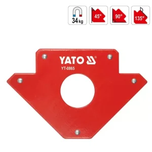 YT-0865 | Mágneses szögbeállító 34 kg 122x190x25 mm Expressz szállítás