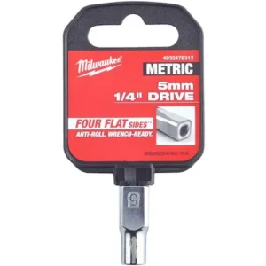 Alacsony ár Milwaukee 1/4" Dugókulcs Rövid - 5 mm - 1 db
