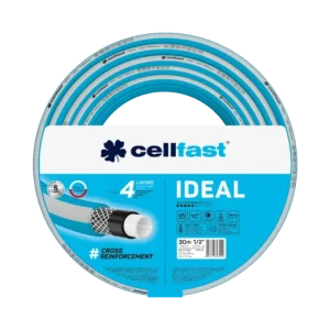 Vásárlói kedvenc CELLFAST Locsolótömlő 4 rétegű IDEAL 1/2" 30 m