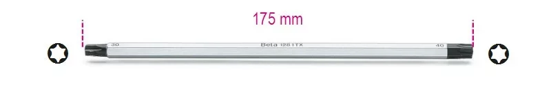1281Tx/5 Cserélhető csavarhúzószár Torx®-csavarokhoz - Beta - 012810353 Kihagyhatatlan ajánlat