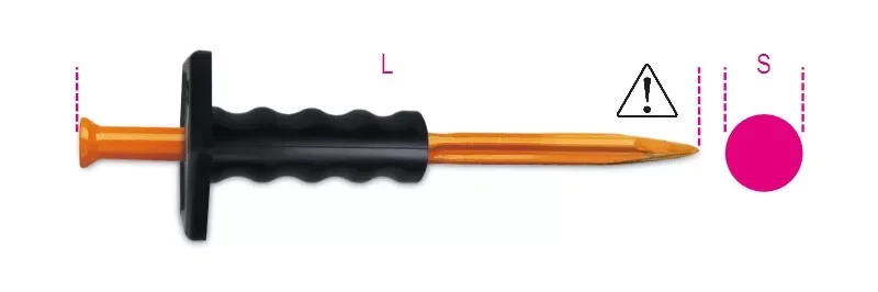 Bestseller 1700N/PM 250 Hegyes véső kézvédővel - Beta - 017000105
