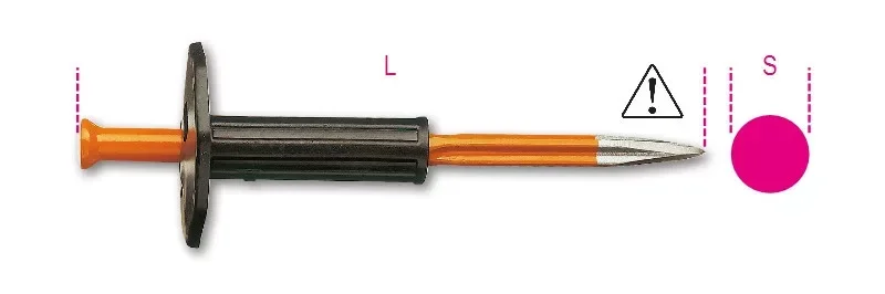 1700N/PM 300 Hegyes véső kézvédővel - Beta - 017000106 Végkiárusítás