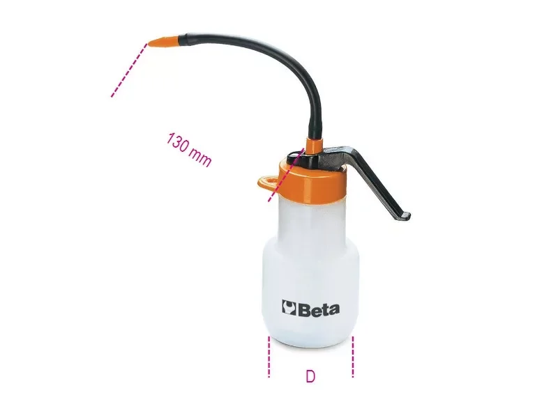 1754 250 Pumpás olajozó műanyag kanna, flexibilis, műanyag csővel - Beta - 017540025 Biztonságos vásárlás