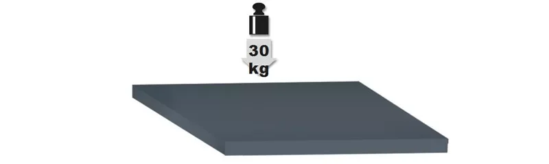 Akciós ár C45PROA1/R600 Belső rakodópolc C45PROAS1 szekrényhez - Beta - 045000466