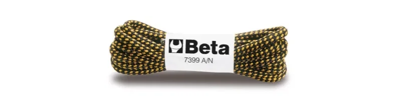 7399 A/N... 1 pár cipőfűző, narancssárga/ fekete 100 - Beta - 073990010 Gyors kiszállítás