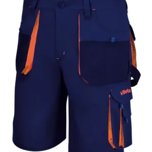 7861B XXL Bermuda munkanadrág könnyített kivitel, kék - Beta - 078610705 Prémium