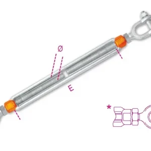 Utolsó esély ROBUR 8109 1/2X6 FESZÍTŐSZERELVÉNY - Beta - 081090011