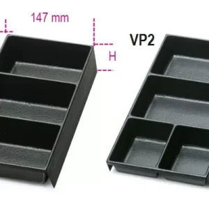 VP1 - VP2 Hőformált műanyag tálcák az összes C22, C23, C23C szerszámládához - Beta - 088880352 Kihagyhatatlan ajánlat