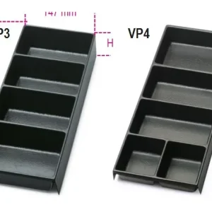 Szuper akció VP3 - VP4 Hőformált műanyag tálcák az összes fiókos, típusú szerszámtárolóhoz - Beta - 088880353