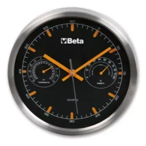9594 Falióra hő- és levegő páratartalommérővel, átmérő 26 cm - Beta - 095940051 Bestseller