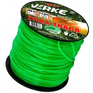 Verke Fűkasza damil vágószál vágódamil 2,4mm csillag 100m V90126 Csak ma