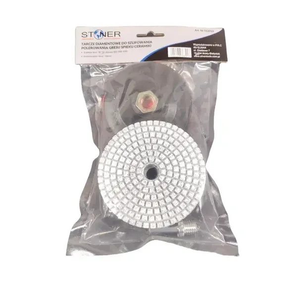 Szuper akció Elmax 100 mm gyémánt csiszoló-polírozó korongok kőporcelánhoz (7 db) S12010